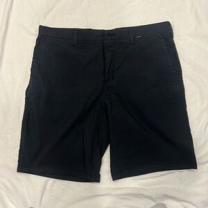 Men’s dri fit golf shorts. Black. Size 38